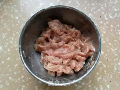 Make Pickles with fried meat step 0