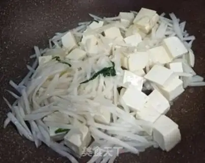 Make Radish tofu step 2