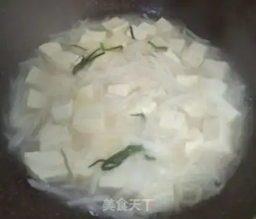 Make Radish tofu step 4