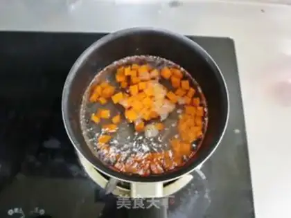 Make A three-coloured, rough rice lunch lunch step 1