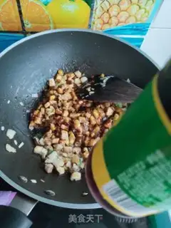 Make Scrambled meat and mushrooms step 10