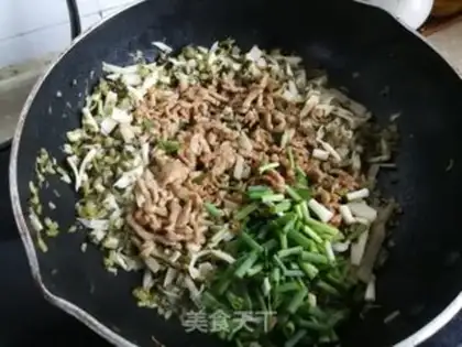 Make Pickles with fried meat step 7