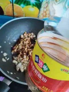 Make Scrambled meat and mushrooms step 11