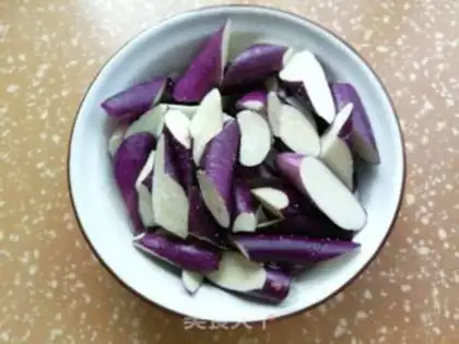 Make Fish, shrimp, eggplant step 1