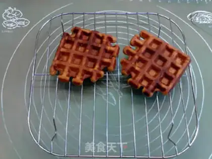 Make Taffy pasta waffles step 9