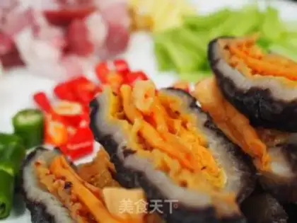 Make Fried sea cucumber step 1