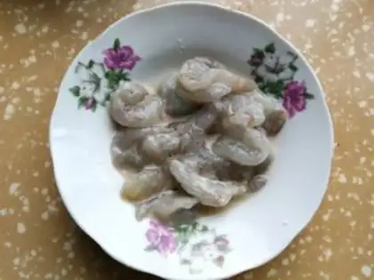 Make Fish, shrimp, eggplant step 4