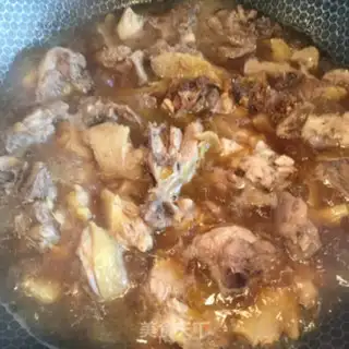 Make Potato chicken step 5