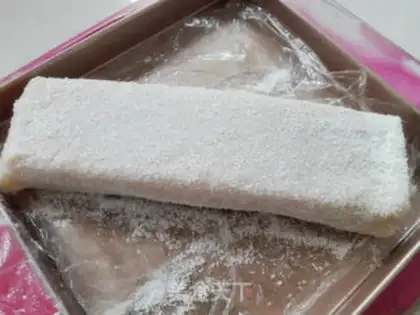 Make Coconut cake and rice step 21