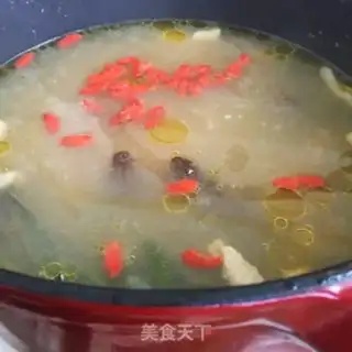 Make Chicken soup from the sheep