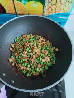 Make Scrambled meat and mushrooms step 14