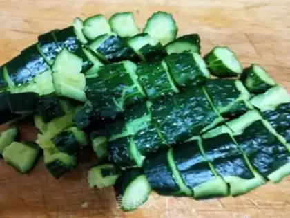 Make Sesame sauce with cold skin step 6