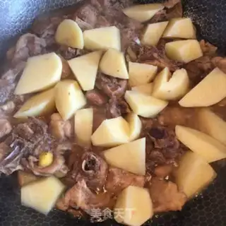 Make Potato chicken step 9