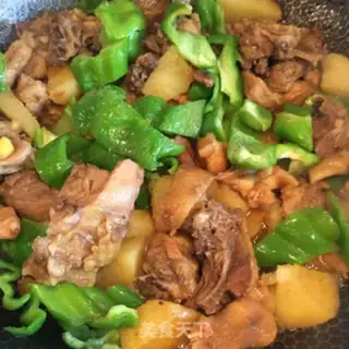 Make Potato chicken step 10