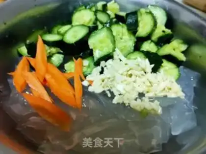 Make Sesame sauce with cold skin step 8