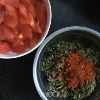 Make Cheese juice and spinach noodles step 3