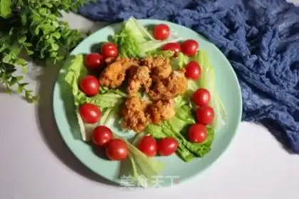 Make Fry chicken sauna step 5