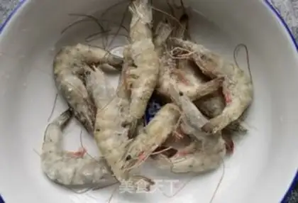 Make Shrimp burning step 0