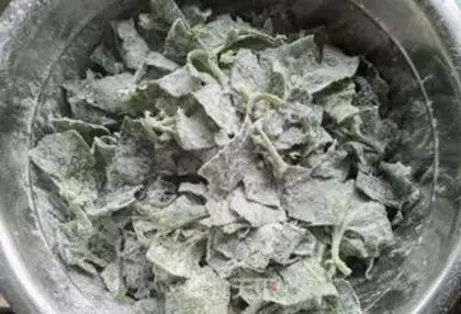 Make Garlic pepper and spinach step 4