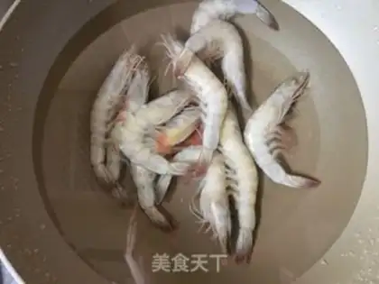 Make Shrimp burning step 2