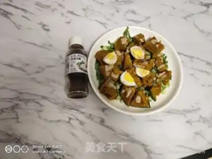 Make Pumpkin egg curd salad step 5