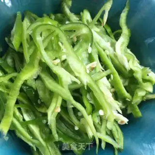 Make Green pepper step 4