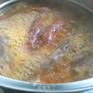 Make Slice the sausage step 1