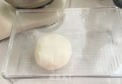 Make Double-coloured onion bag step 4