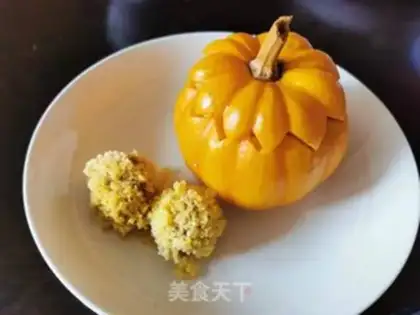 Make Meatball pumpkin step 10