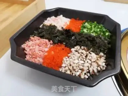 Make Family practice of octopus fried meat step 4