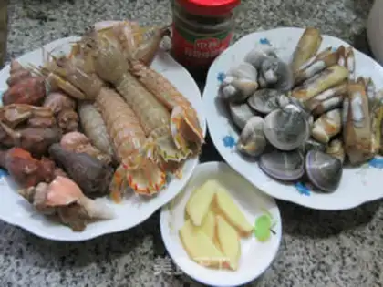 Make Seafood number two step 0