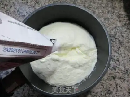 Make Homemade milk yellow step 5