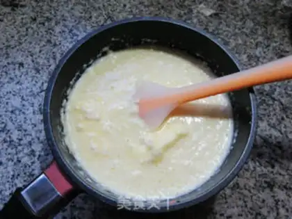 Make Homemade milk yellow step 7
