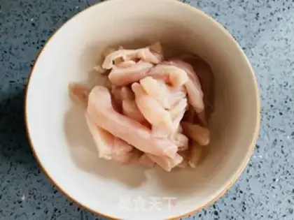 Make Low-calded, delicious chicken silk step 4