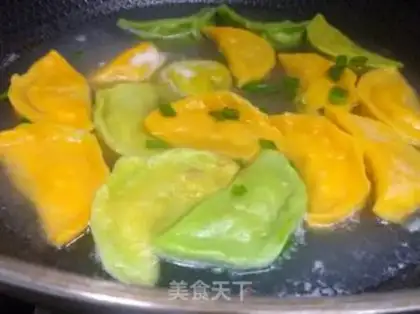 Make Double pork dumplings step 10