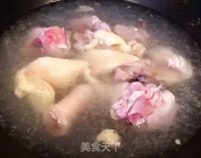 Make Frozen chicken legs for mushroom eggs step 1