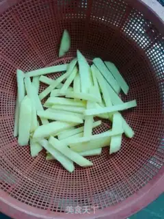 Make French fries step 2