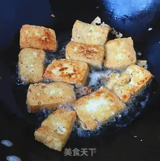 Make Fry tofu step 4