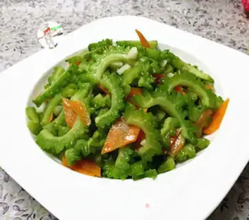 Make Carrot and bitter melon step 11