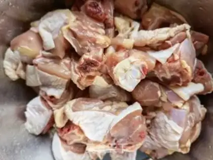 Make Potato chicken leg step 0