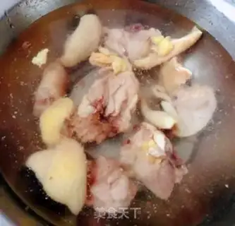 Make Frozen chicken legs for mushroom eggs step 2