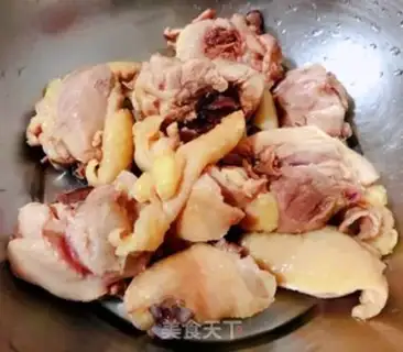 Make Frozen chicken legs for mushroom eggs step 3