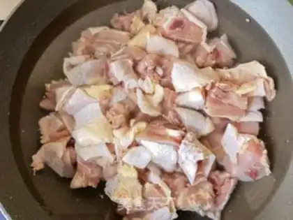 Make Potato chicken leg step 1