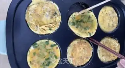 Make Sea cucumber eggcakes step 6