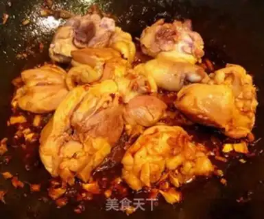 Make Frozen chicken legs for mushroom eggs step 6