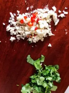 Make Creamed blue step 3