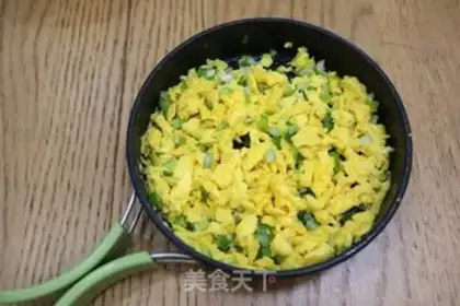 Make Egg mushroom dumplings step 2