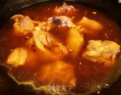 Make Frozen chicken legs for mushroom eggs step 7