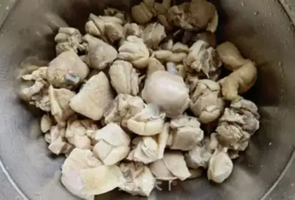 Make Potato chicken leg step 3