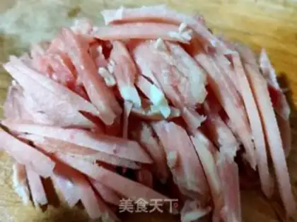Make Fish chicken silk step 0
